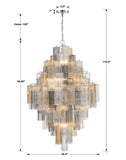 Crystorama Crystorama Addis 20 Light Polished Chrome Chandelier