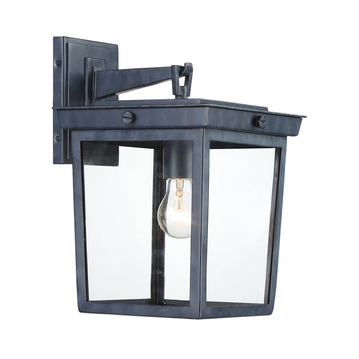 Crystorama Crystorama Belmont 1 Light Graphite Outdoor Sconce