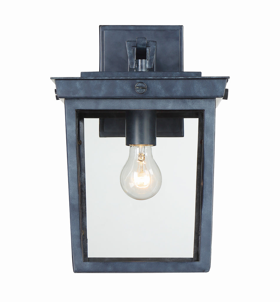 Crystorama Crystorama Belmont 1 Light Graphite Outdoor Sconce