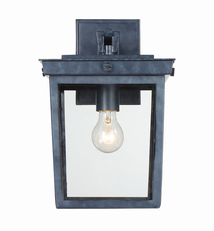 Crystorama Crystorama Belmont 1 Light Graphite Outdoor Sconce