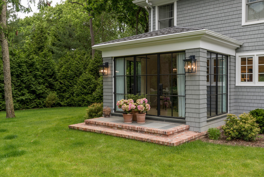 Crystorama Crystorama Belmont 3 Light Graphite Outdoor Sconce