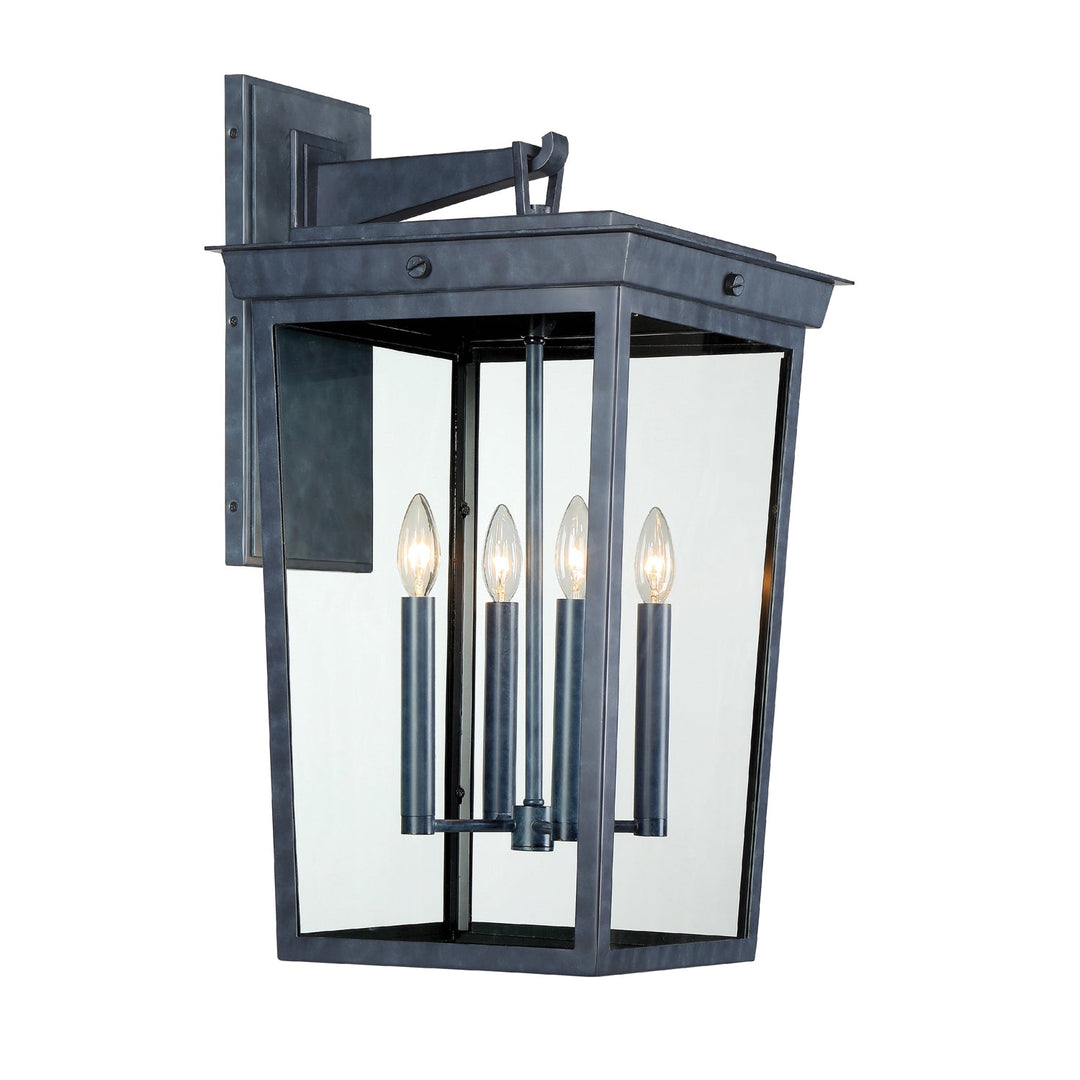 Crystorama Crystorama Belmont 4 Light Graphite Outdoor Sconce