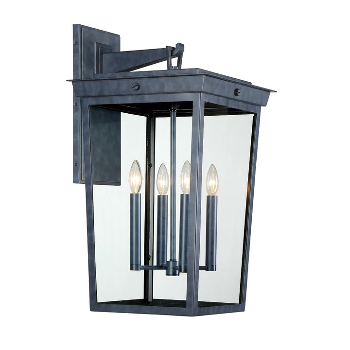 Crystorama Crystorama Belmont 4 Light Graphite Outdoor Sconce
