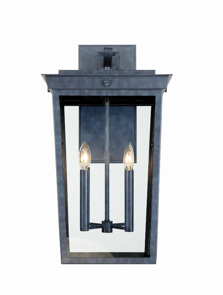 Crystorama Crystorama Belmont 4 Light Graphite Outdoor Sconce