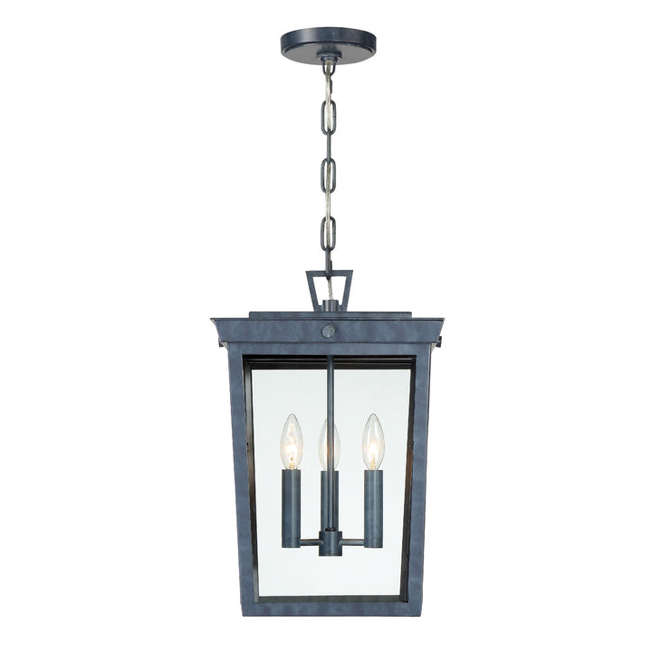 Crystorama Crystorama Belmont 3 Light Graphite Outdoor Pendant