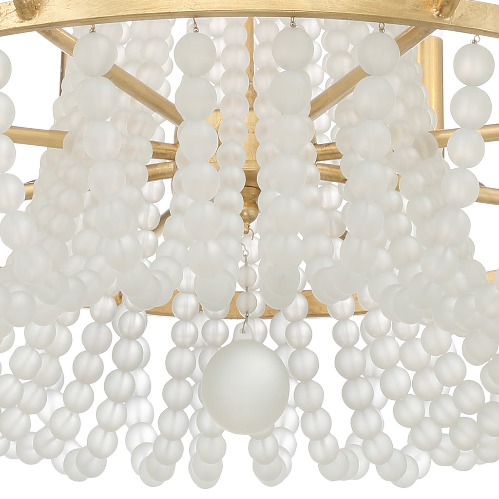 Crystorama Crystorama Bella 8 Light Antique Gold Chandelier
