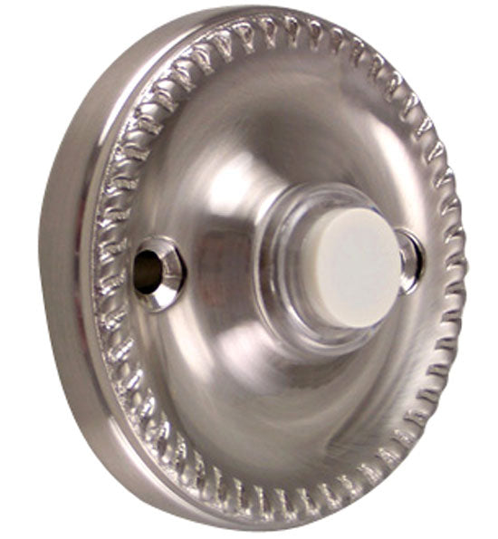 Solid Brass Georgian Roped Doorbell (Several Finishes Available) COPPER MOUNTAIN HARDWARE