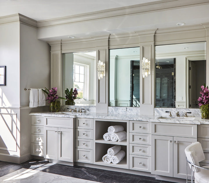 Crystorama Crystorama Bolton 2 Light Polished Nickel Sconce