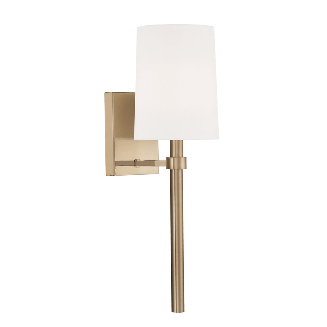 Crystorama Crystorama Bromley 1 Light Antique Vibrant Gold Sconce