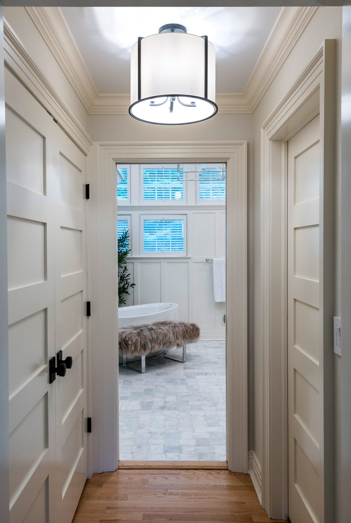 Crystorama Crystorama Carlyn 4 Light Black Mini Chandelier