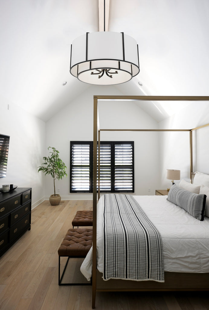 Crystorama Crystorama Carlyn 6 Light Black Chandelier