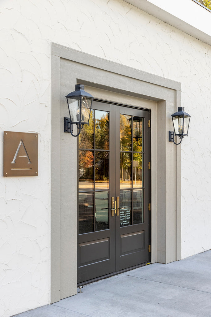 Crystorama Crystorama Dumont 3 Light Graphite Outdoor Sconce