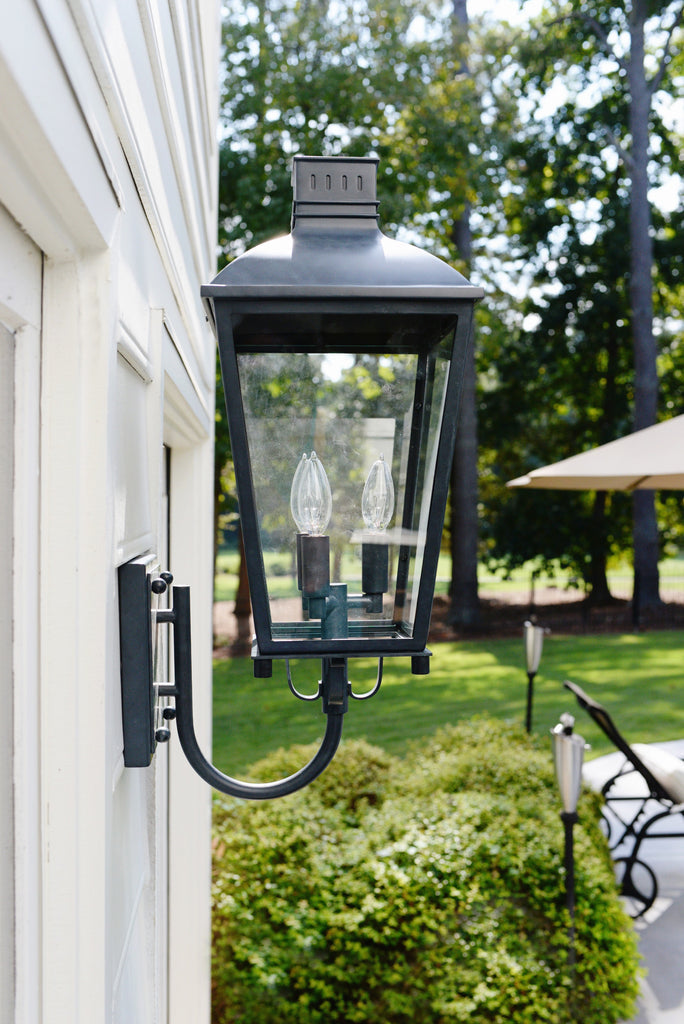 Crystorama Crystorama Dumont 3 Light Graphite Outdoor Sconce