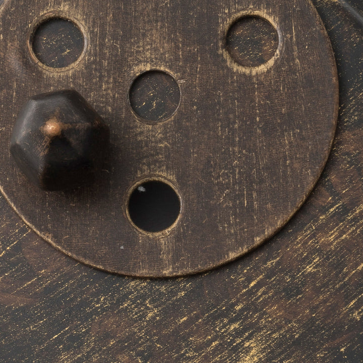 Crystorama Crystorama Cameron 4 Light English Bronze Semi Flush Mount