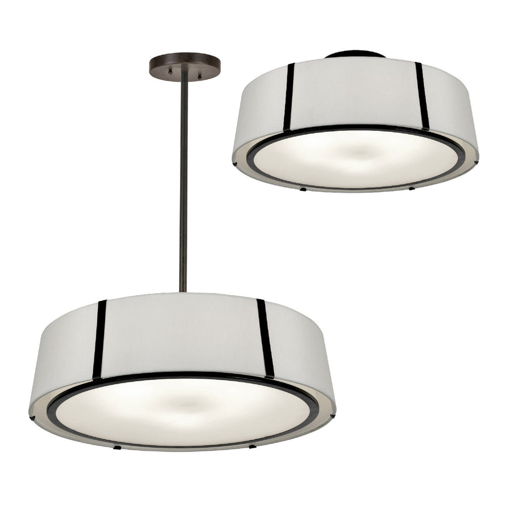 Crystorama Crystorama Fulton 6 Light Matte Black Chandelier