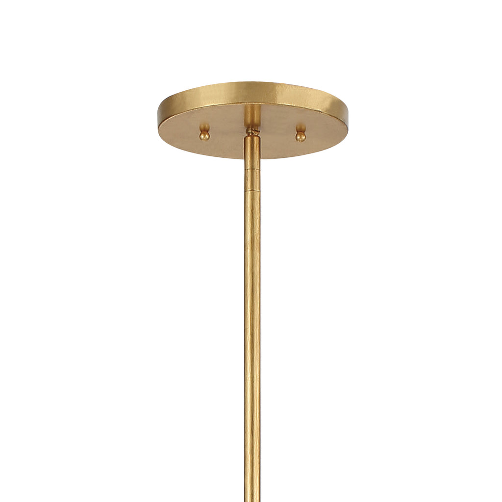 Crystorama Crystorama Fulton 6 Light Antique Gold Chandelier