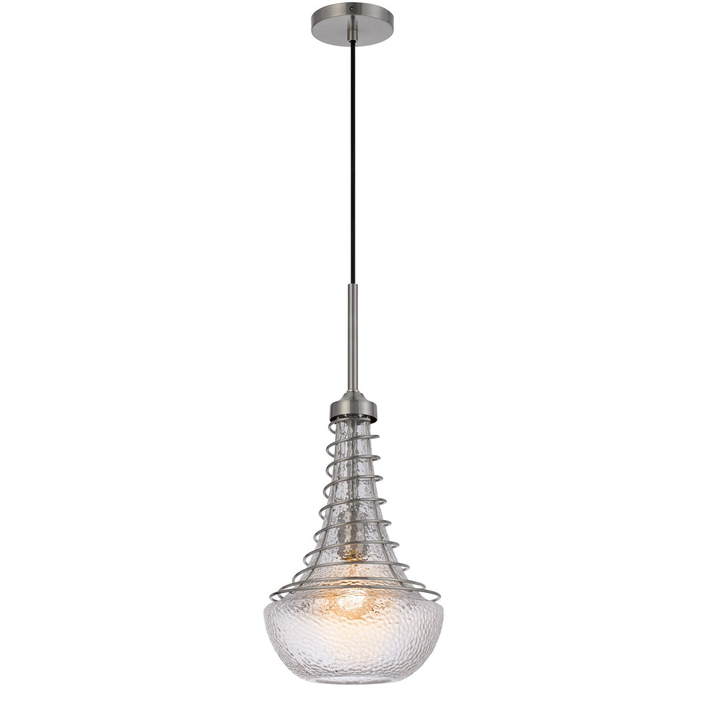 60W BARABOO METAL/GLASS MINI PENDANT Pendant Cal Lighting