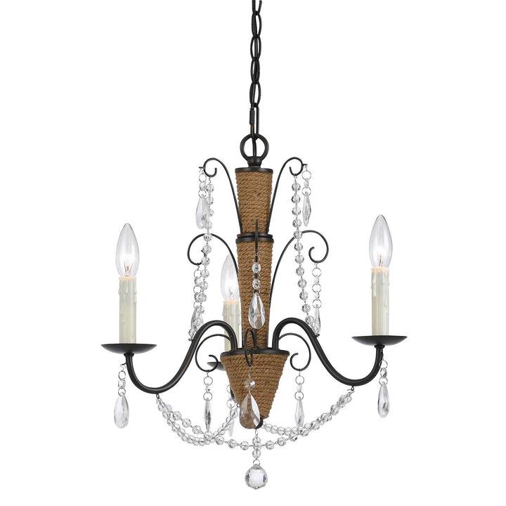 60W X 3 ANTIGO CHANDELIER Cal Lighting