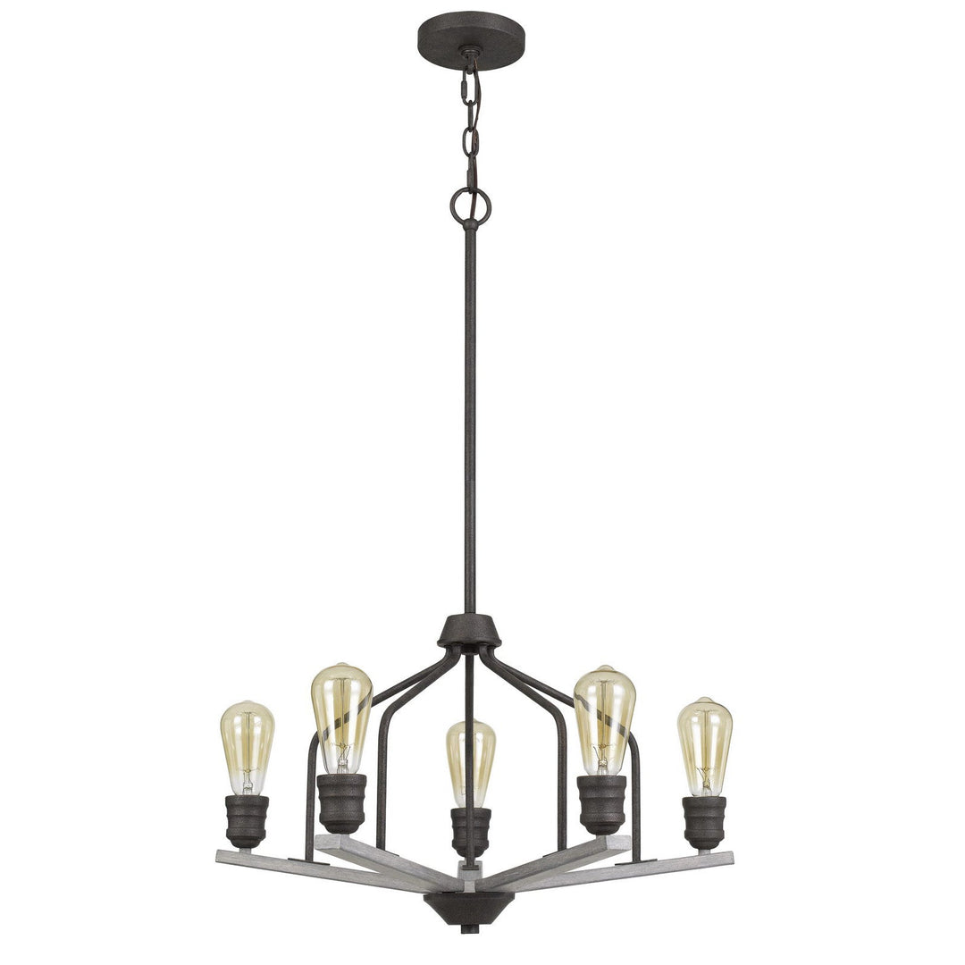 CORNING METAL CHANDELIER (EDISON BULBS NOT INCLUDED) Cal Lighting