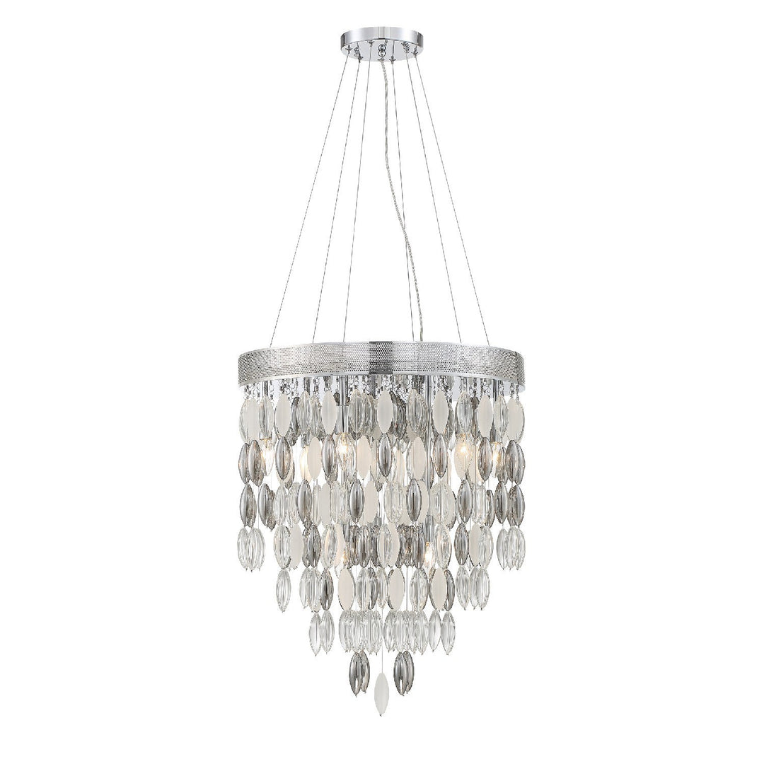Crystorama Crystorama Hudson 9 Light Polished Chrome Chandelier