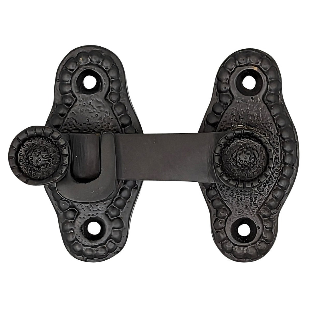 3 Inch Solid Brass Victorian Cabinet Latch (Several Finishes Available) COPPER MOUNTAIN HARDWARE