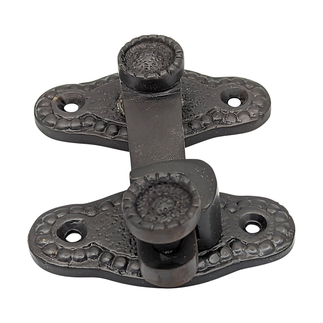 3 Inch Solid Brass Victorian Cabinet Latch (Several Finishes Available) COPPER MOUNTAIN HARDWARE