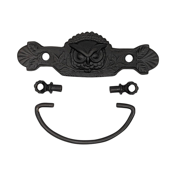 5 Inch (3 Inch c-c) Eastlake Owl Bail Pull COPPER MOUNTAIN HARDWARE