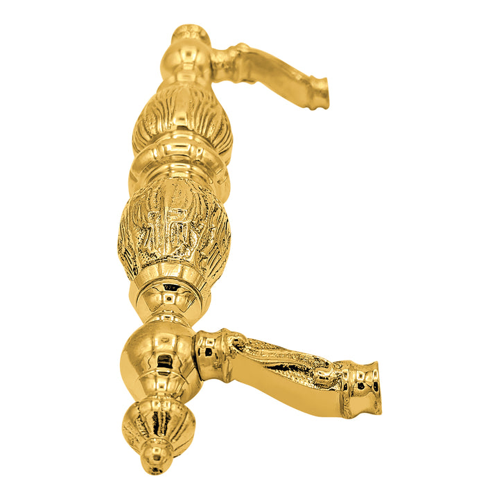 10 Inch Solid Brass Large Victorian Cabinet & Furniture Pull