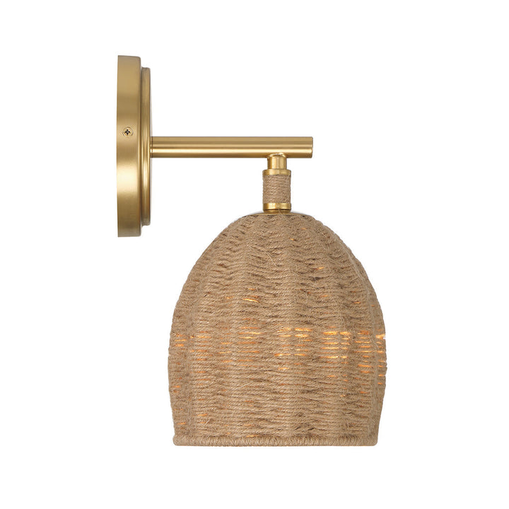 Crystorama Crystorama Jace 1 Light Soft Gold Sconce