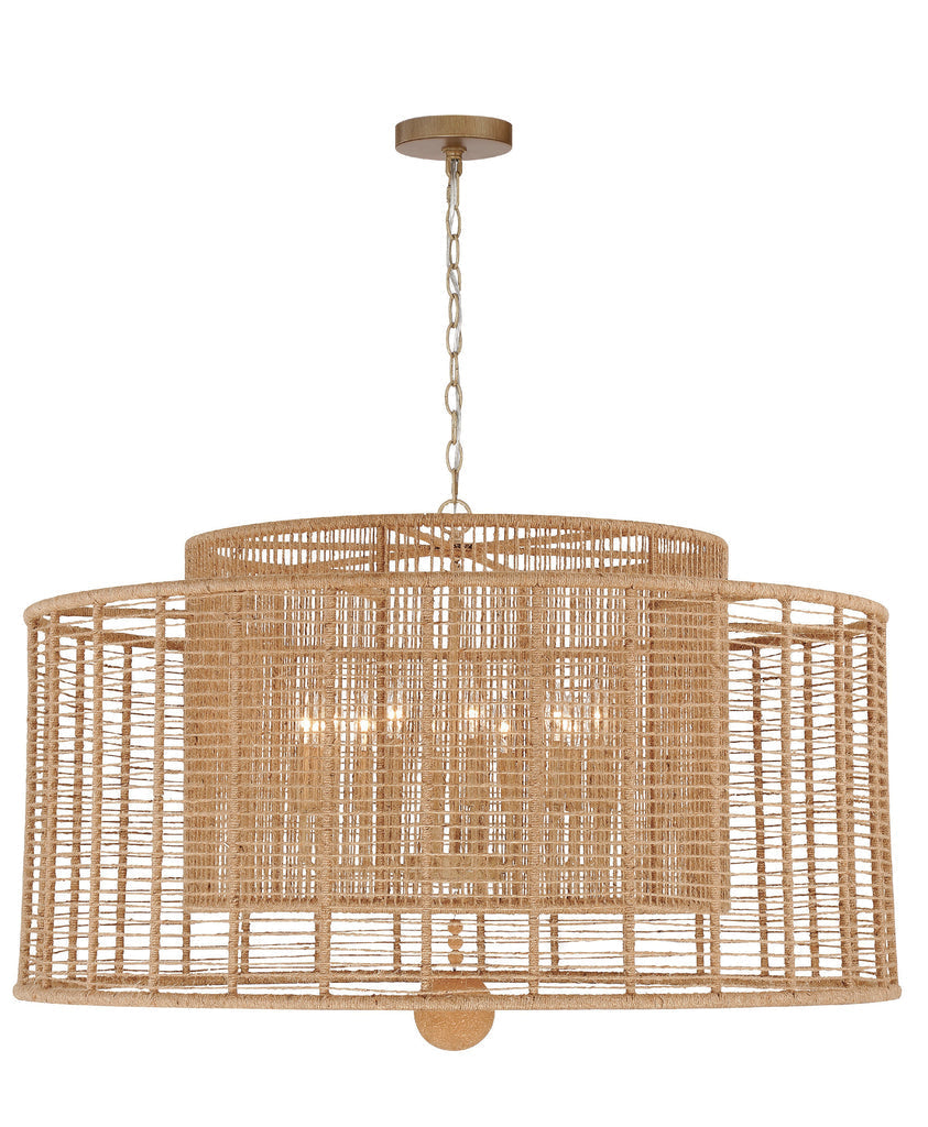 Crystorama Crystorama Jayna 12 Light Burnished Silver Chandelier