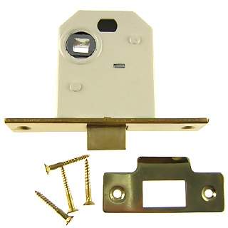 Polished Brass Mortise Latch COPPER MOUNTAIN HARDWARE