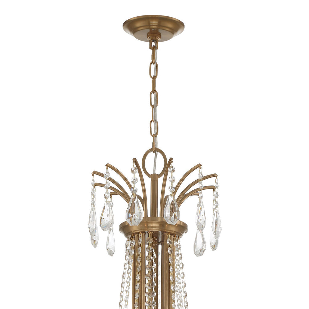 Crystorama Crystorama Jayna 2 Light Burnished Silver Sconce