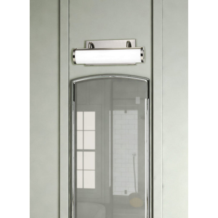 INTEGRATED LED 13W, 940 LUMEN, 80 CRI DIMMABLE VANITY LIGHT WITH ACRYLIC DIFFUSER Cal Lighting