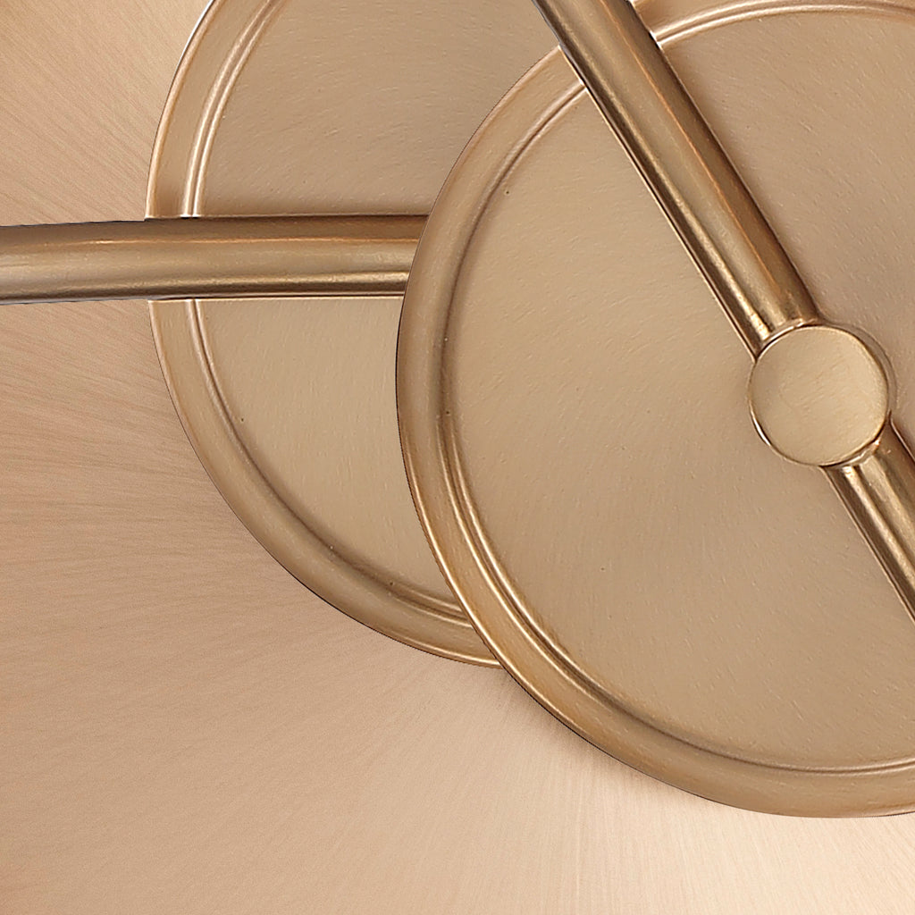 Crystorama Crystorama Voss 1 Light Luxe Gold Sconce