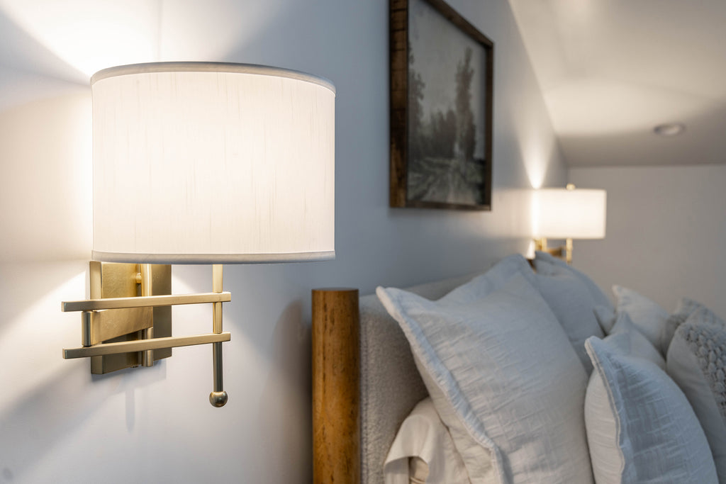 Crystorama Crystorama Marshall 1 Light Aged Brass Task Sconce