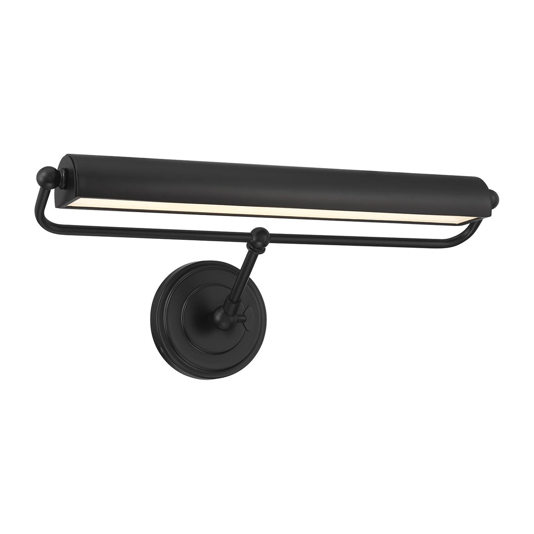 Crystorama Crystorama Miller Integrated LED Matte Black Sconce