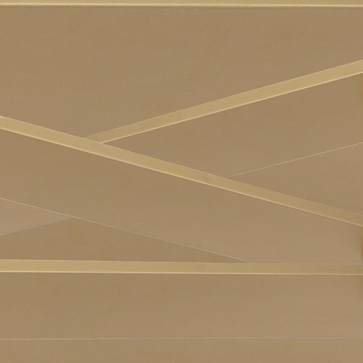 Emory 4 Light Modern Gold Flush Mount Crystorama