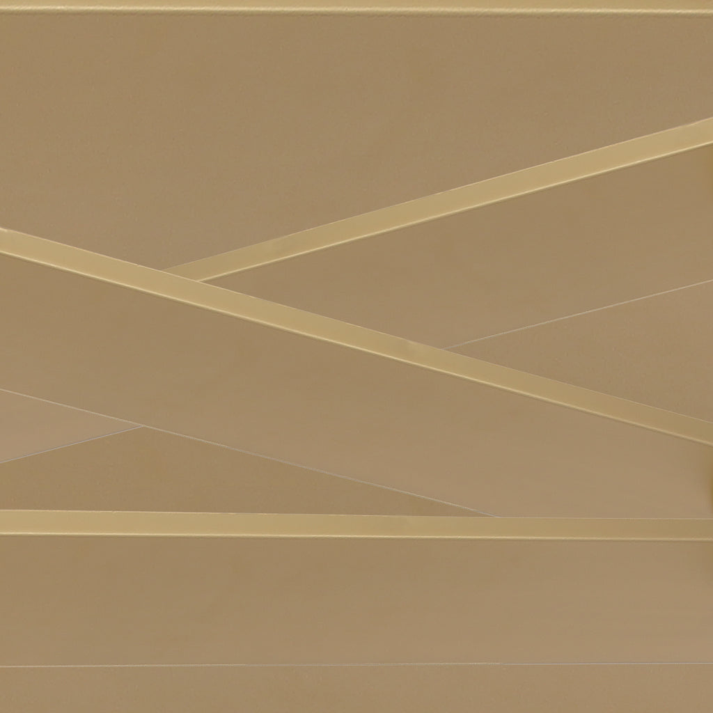 Crystorama Crystorama Orson 3 Light Modern Gold Semi Flush Mount