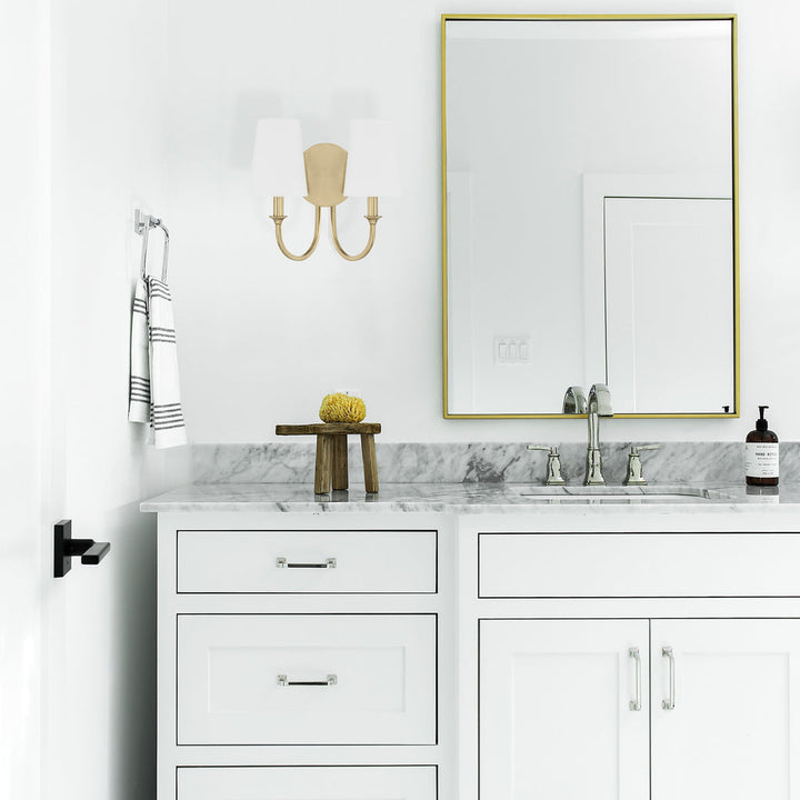 Crystorama Crystorama Payton 2 Light Vibrant Gold Sconce