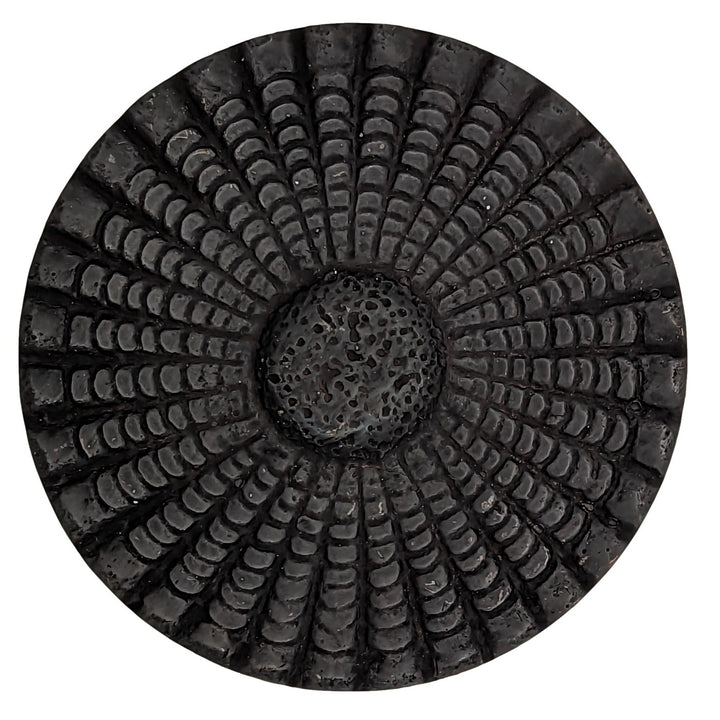 COPPER MOUNTAIN HARDWARE Solid Brass Art Deco Style Round Cabinet & Furniture Knob