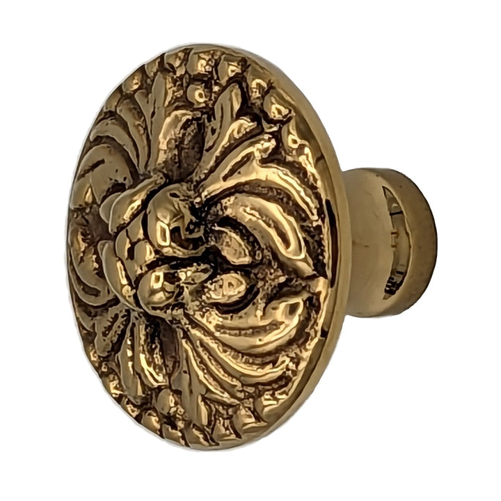 COPPER MOUNTAIN HARDWARE Solid Brass Victorian Rococo Cabinet and Furniture Knob