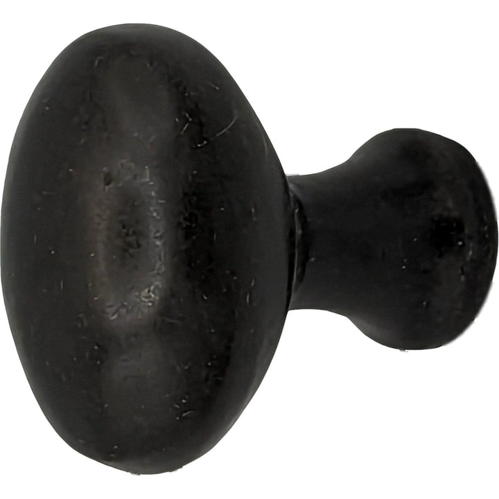 COPPER MOUNTAIN HARDWARE Solid Brass Traditional Egg Shaped Cabinet & Furniture Knob