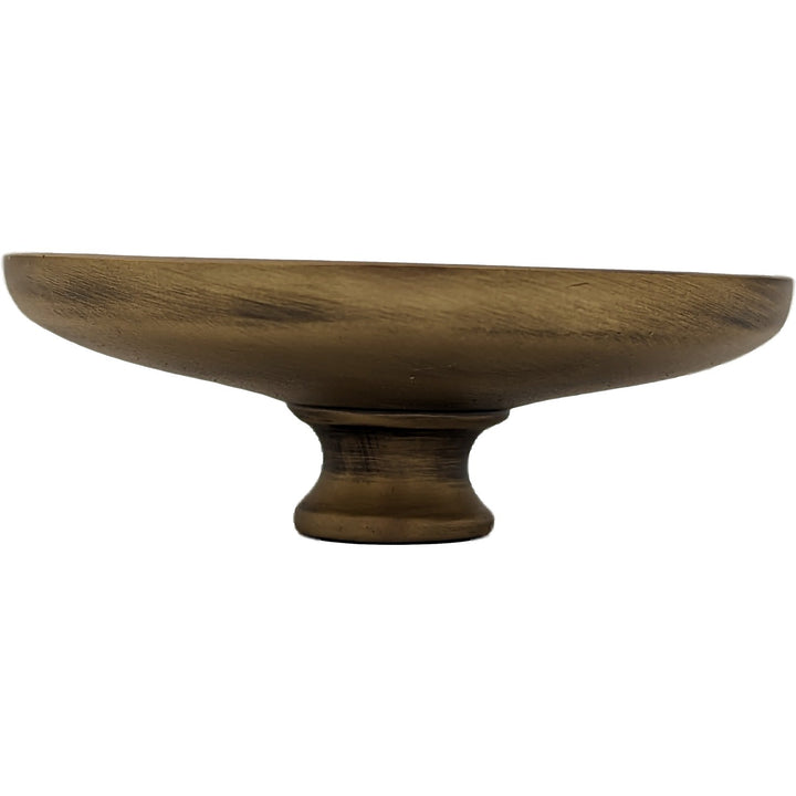 COPPER MOUNTAIN HARDWARE Modern Brass Round Disc Cabinet & Furniture Knob
