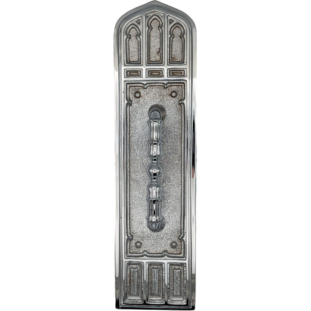 12 1/4 Inch Gothic Pull Plate COPPER MOUNTAIN HARDWARE