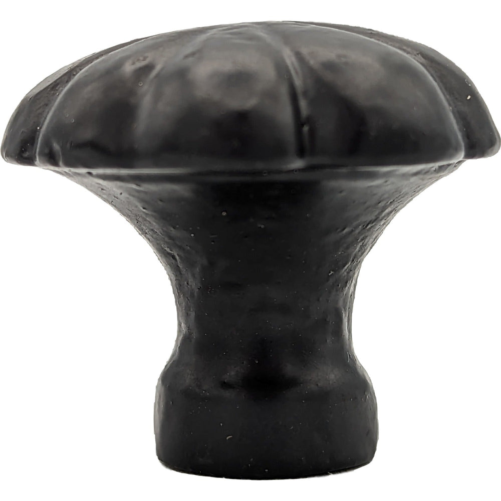 COPPER MOUNTAIN HARDWARE Solid Iron Scalloped Cabinet & Furniture Knob