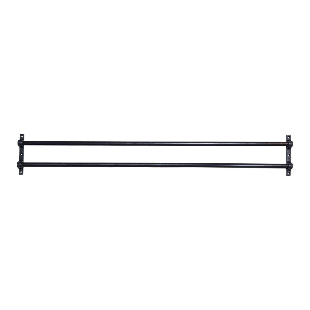 36 Inch Solid Brass Double Push Bar COPPER MOUNTAIN HARDWARE