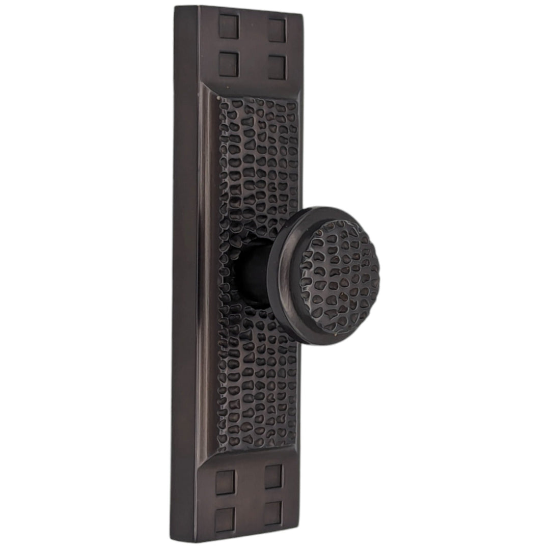 3 1/2 Inch (3 Inch c-c) Solid Brass Craftsman Cabinet Knob (Several Finishes Available) COPPER MOUNTAIN HARDWARE