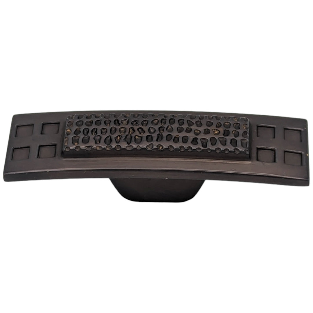 2 1/2 Inch Solid Brass Elongated Craftsman Cabinet Knob (Several Finishes Available) COPPER MOUNTAIN HARDWARE