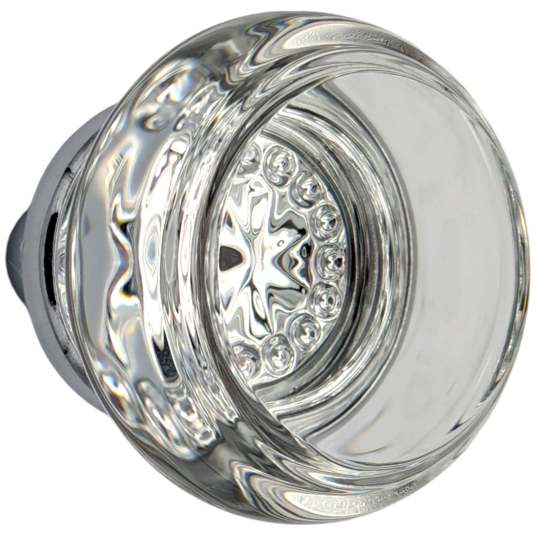 Round Crystal Spare Door Knob Set (Several Finishes Available) COPPER MOUNTAIN HARDWARE