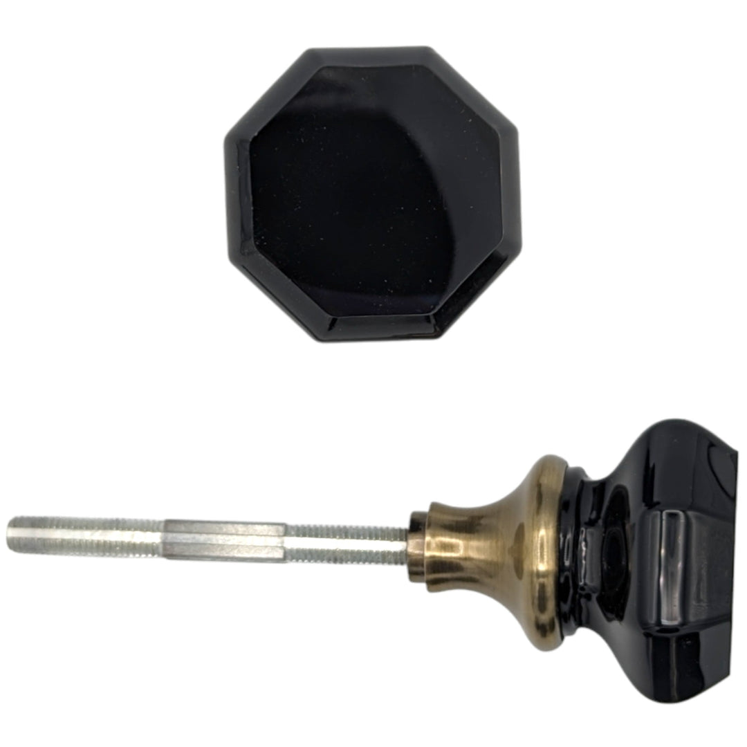 COPPER MOUNTAIN HARDWARE Octagon Crystal Spare Door Knobs